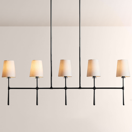 Rhodes Linear Chandelier 5 / 6 Light - thebelacan