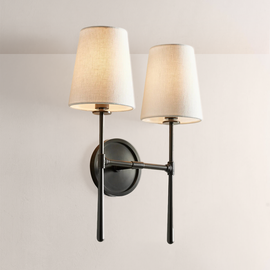 Rhodes 2-Light Wall Sconce - thebelacan