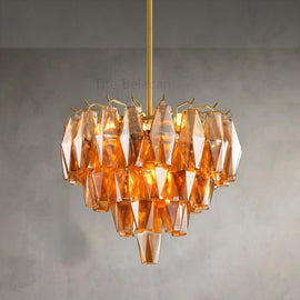 Modern Chara Round Chandelier 20" - thebelacan