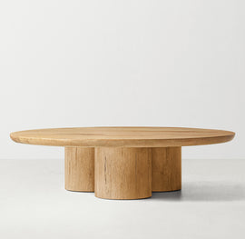 Oser Cylinder Round Coffee Table - thebelacan