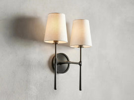 Rhodes 2-Light Wall Sconce - thebelacan