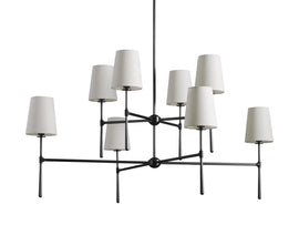 Rhodes 2-Tier Round Chandelier - thebelacan