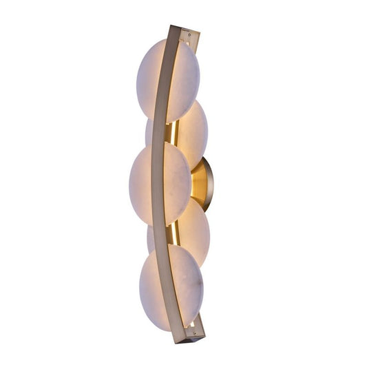 Alabaster Meridian LED Wall Sconce - thebelacan