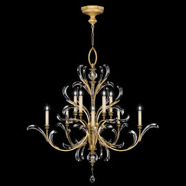 Alice Candle Round 2-Tier Chandelier 56" - thebelacan