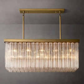 Cielle Rectangular Chandelier 54” - thebelacan