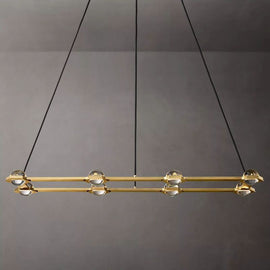 Planet Rectangular Chandelier 54" - thebelacan