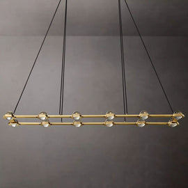 Planet Rectangular Chandelier 72" - thebelacan