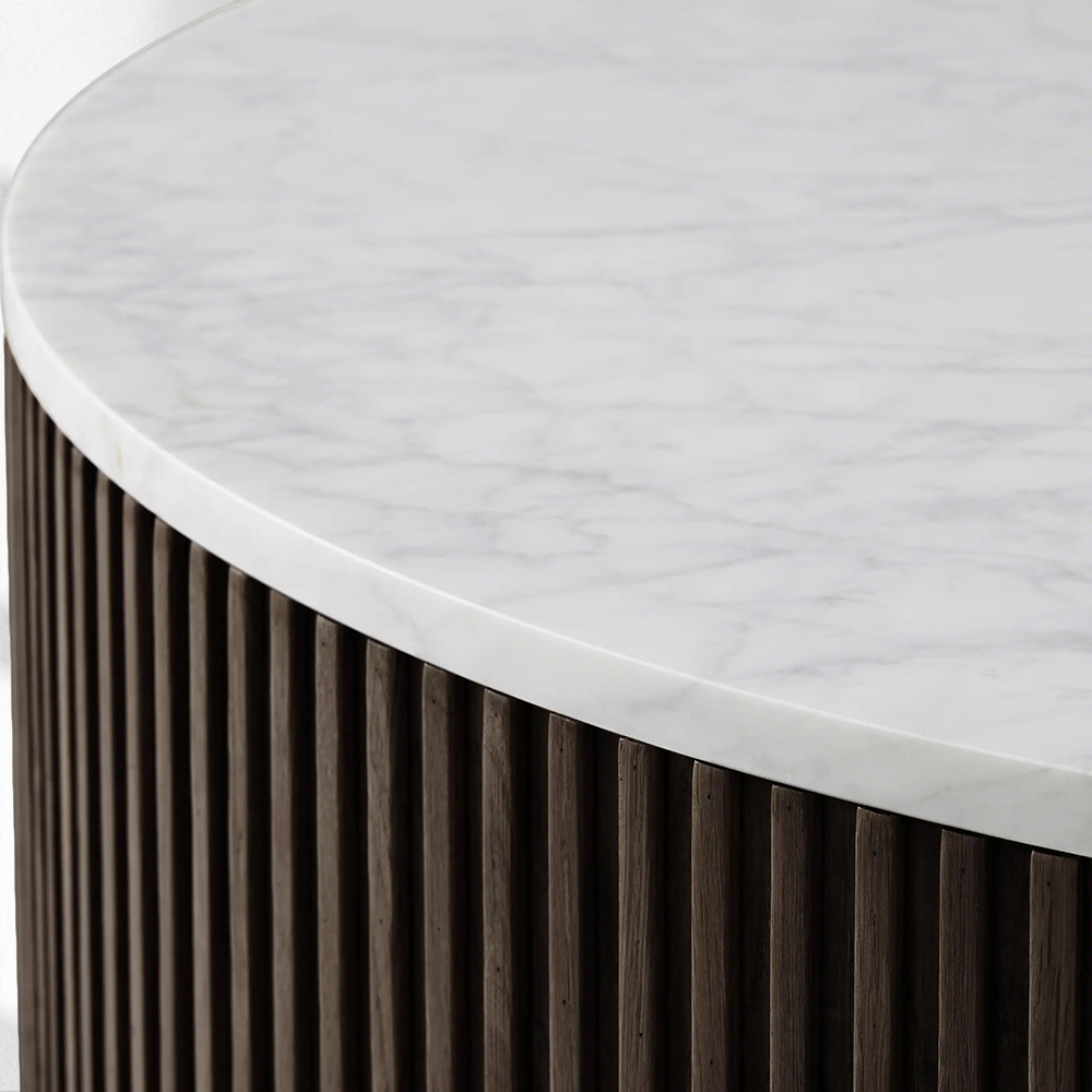 Fimley Round Coffee Table - thebelacan