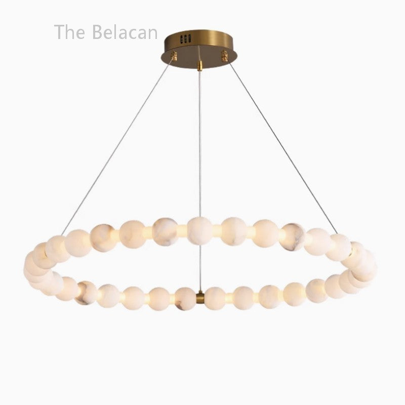 Alabaster Veritas Chandelier - thebelacan
