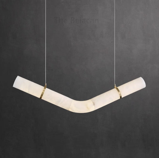 Alabaster Moond Chandelier - thebelacan