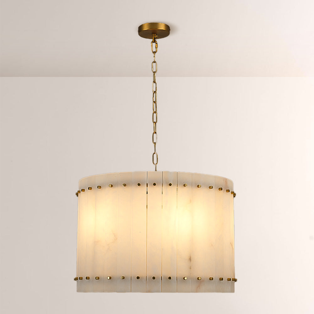 San Marco Alabaster Round Chandelier