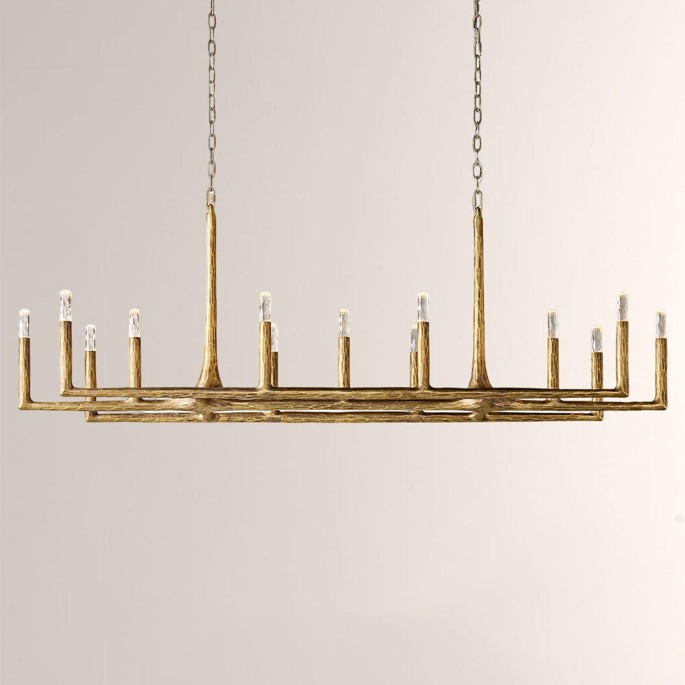 Thadeus Linear Chandelier 72” - thebelacan