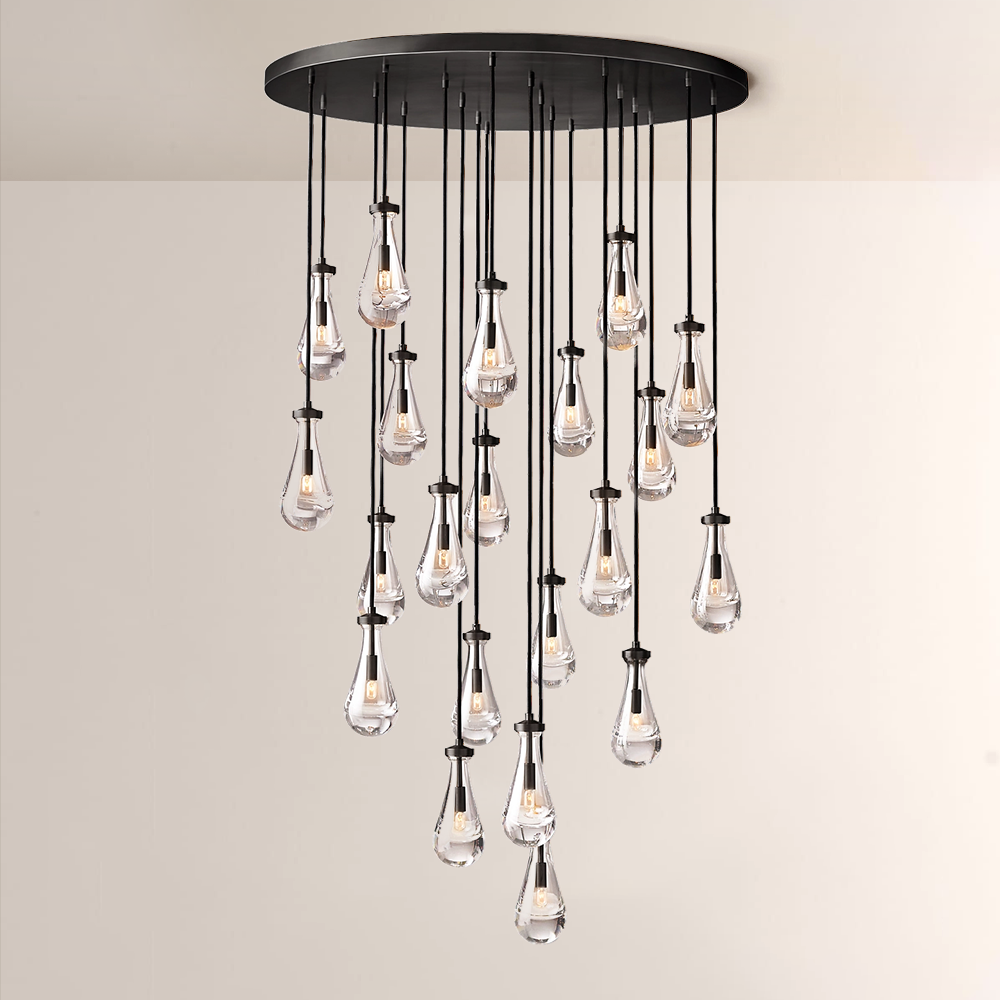 Raindrops Round Chandelier 47" - thebelacan