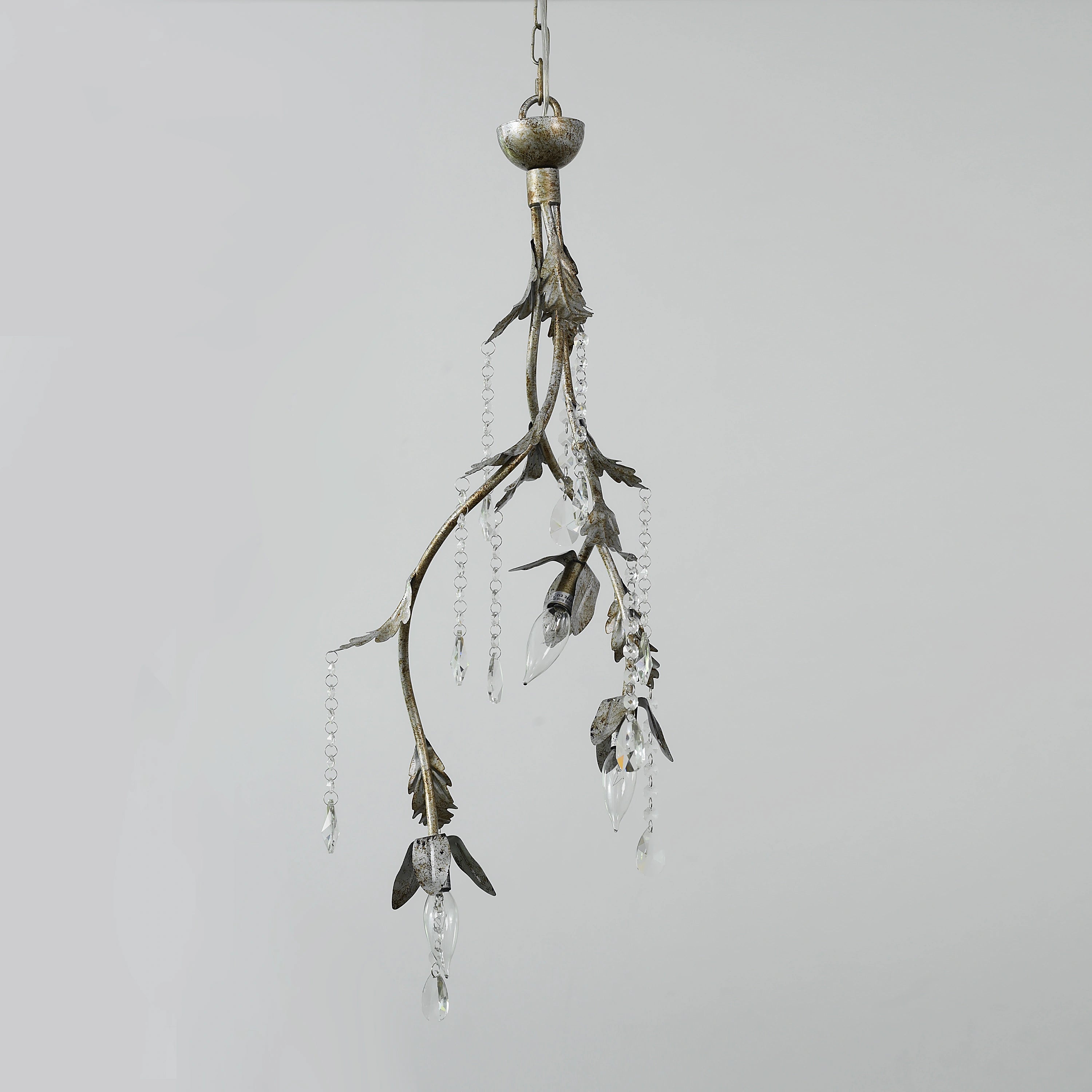 Gothic Viticci Pendant 28- Silver - thebelacan