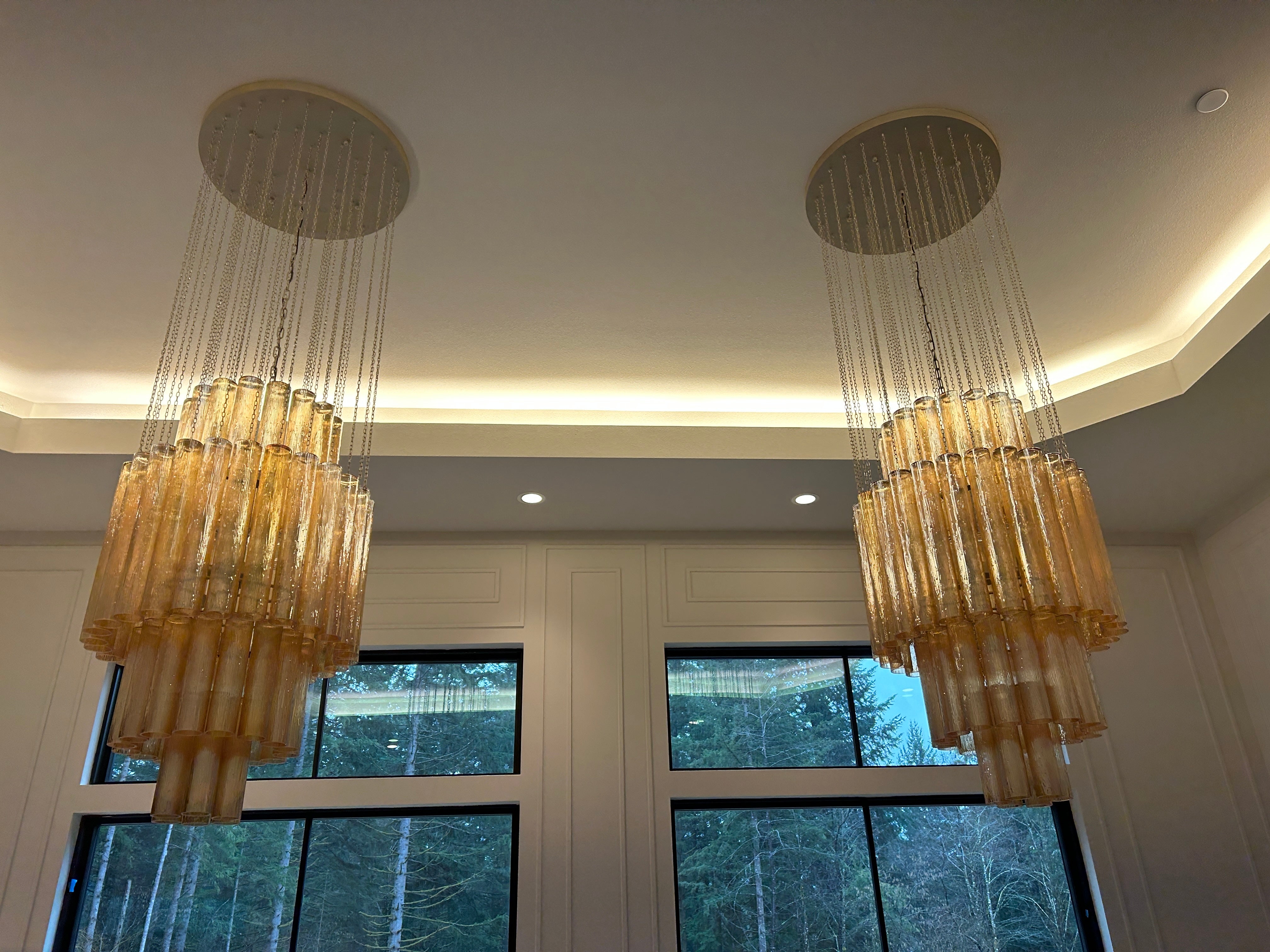 Serena Multi-Tier Round Chandelier 24"D 30"D 34"D - thebelacan