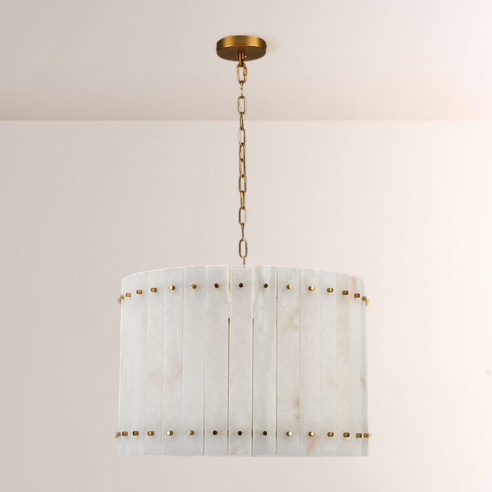 San Marco Alabaster Round Chandelier