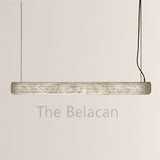 Alabaster Roll Chandelier - thebelacan