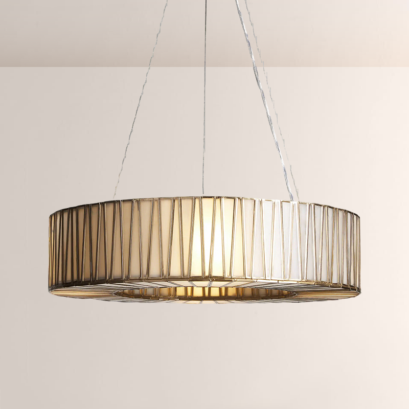 Jeanet Round Chandelier 24"D 42"D - thebelacan