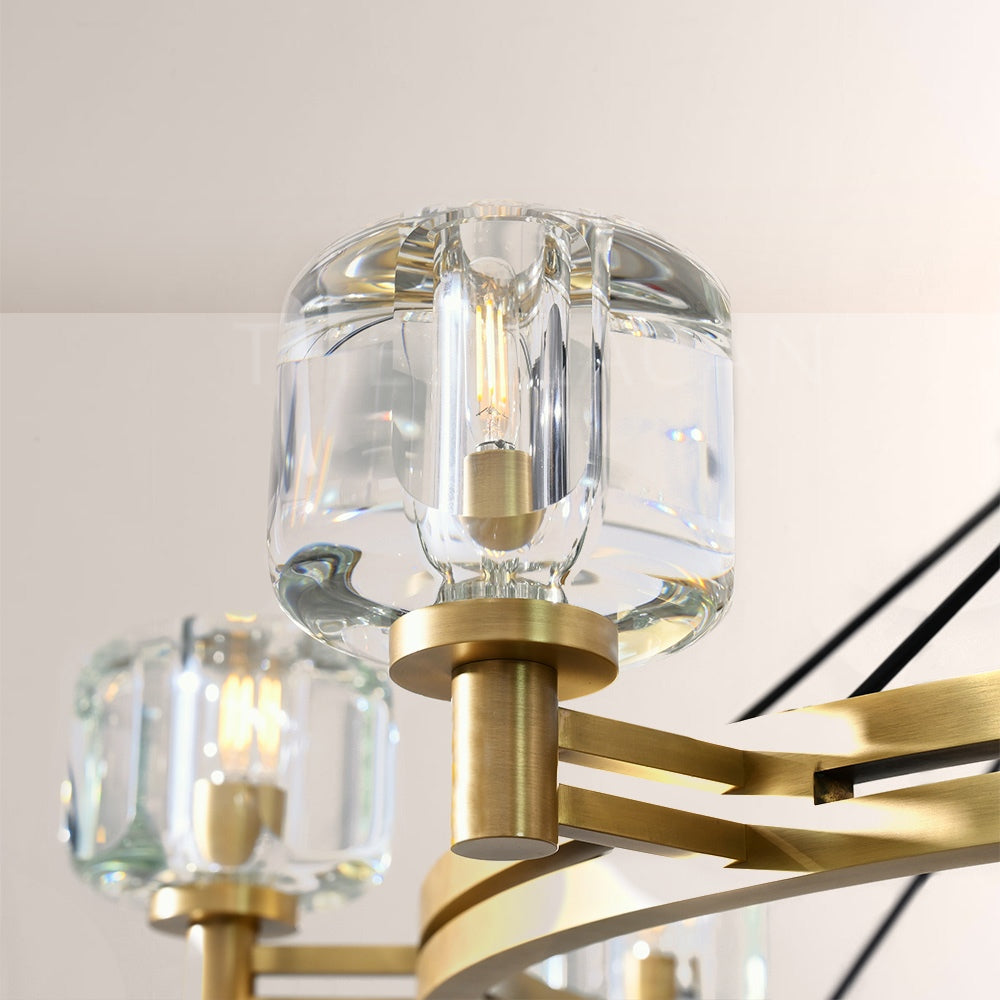 Sebendek Round Chandelier 48" - thebelacan