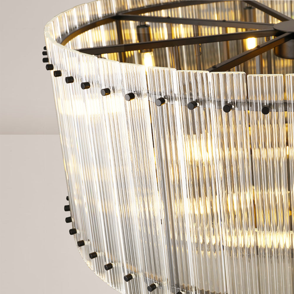 San Marco Two-tier Luxury Round Chandelier 37" - thebelacan