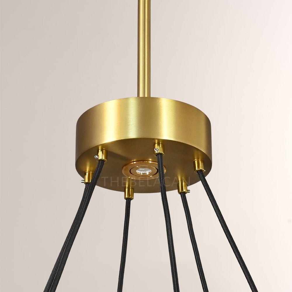 Planet Round Chandelier 48" - thebelacan