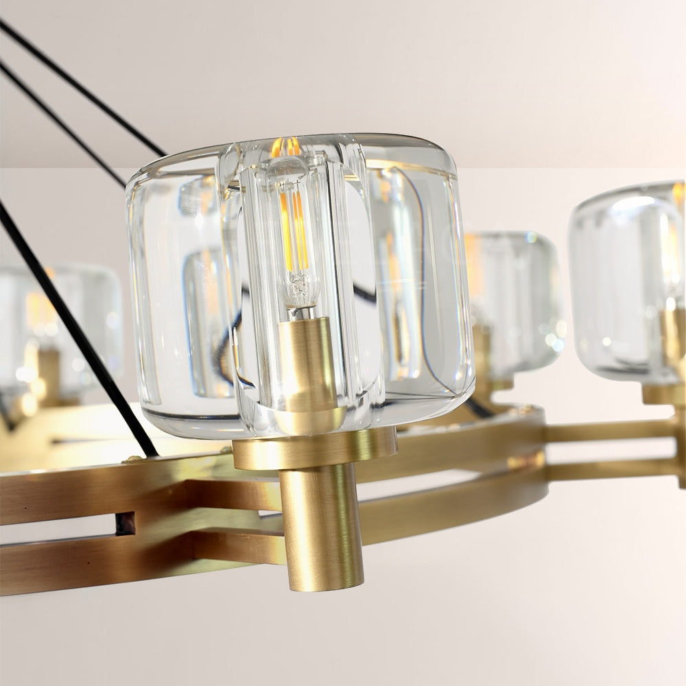 Sebendek Round Chandelier 48" - thebelacan