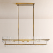 Molly Crystal Linear Chandelier - thebelacan