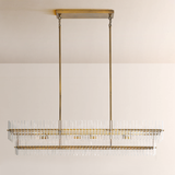 Molly Crystal Linear Chandelier - thebelacan