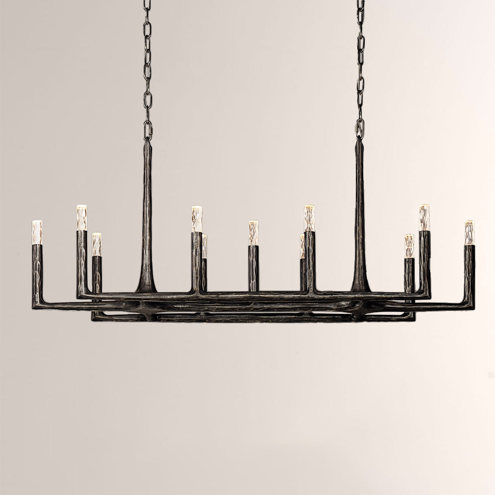 Thadeus Linear Chandelier 54” - thebelacan