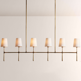 Rhodes Linear Chandelier 5 / 6 Light - thebelacan
