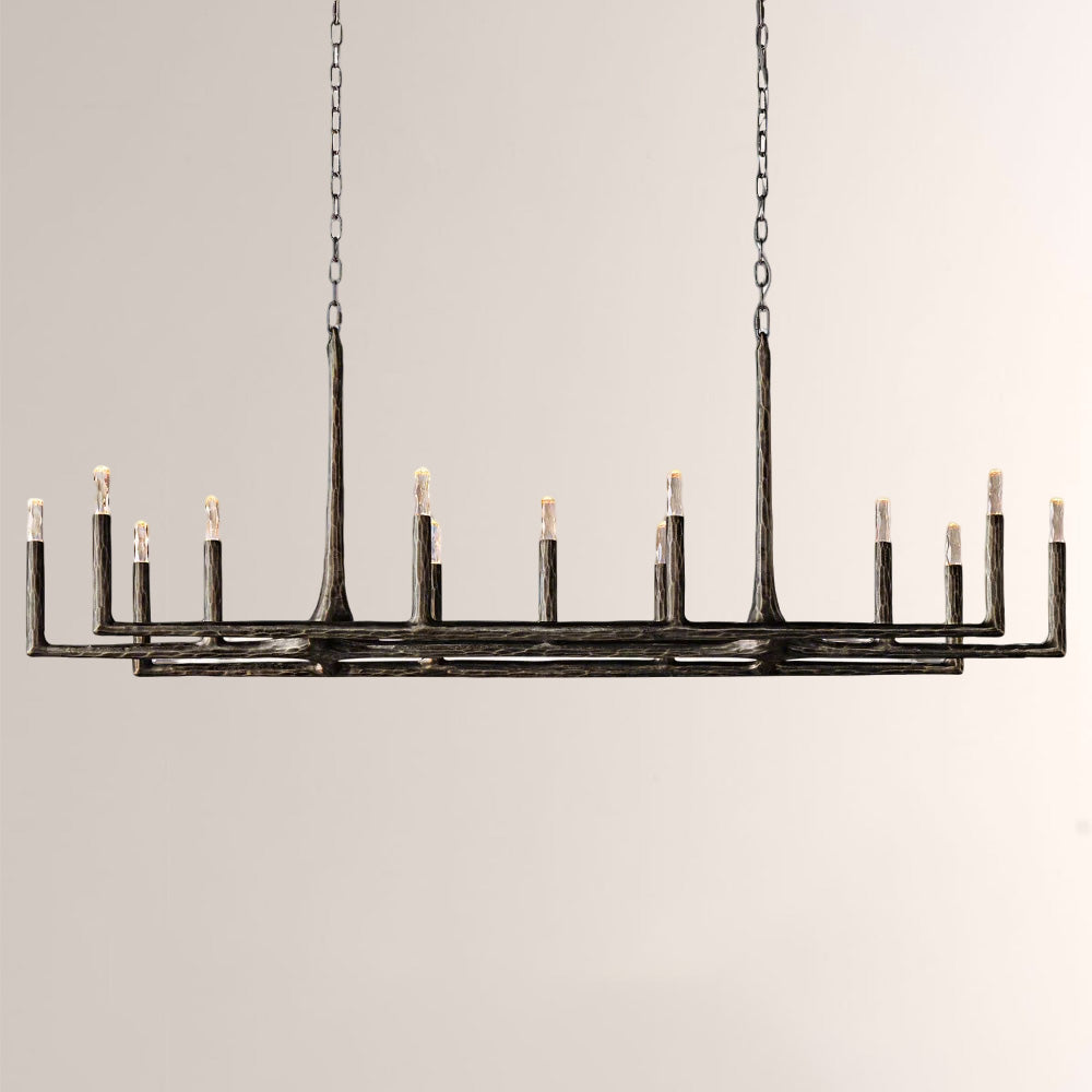 Thadeus Linear Chandelier 72” - thebelacan