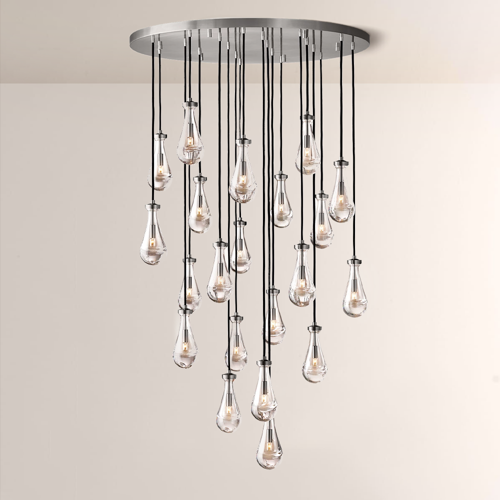 Raindrops Round Chandelier 47" - thebelacan