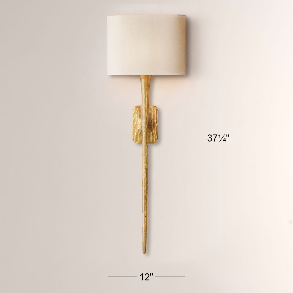 Thadeus Grand Shaded Wall Sconce - thebelacan