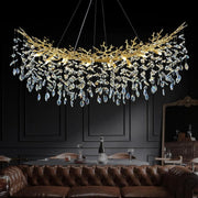 Modern Crystal Tree Branch Chandelier - thebelacan