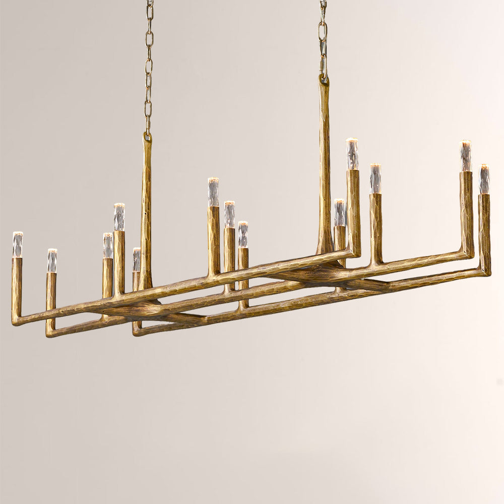 Thadeus Linear Chandelier 72” - thebelacan