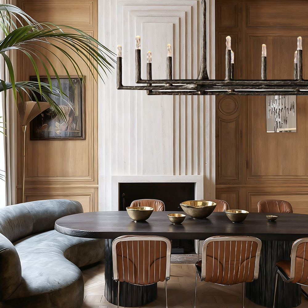 Thadeus Linear Chandelier 72” - thebelacan
