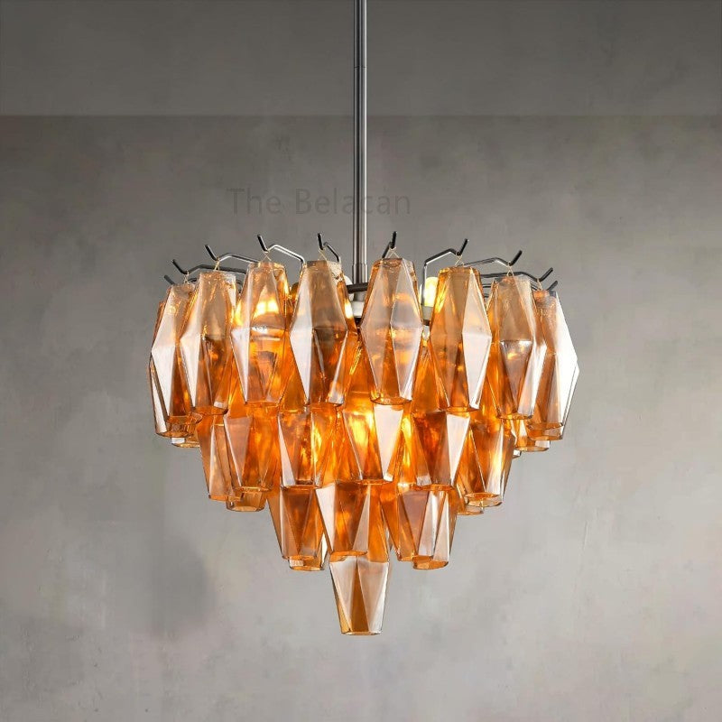 Modern Chara Round Chandelier 20" - thebelacan