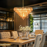 Modern Chara Round Chandelier 38" - thebelacan