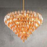 Modern Chara Round Chandelier 38" - thebelacan