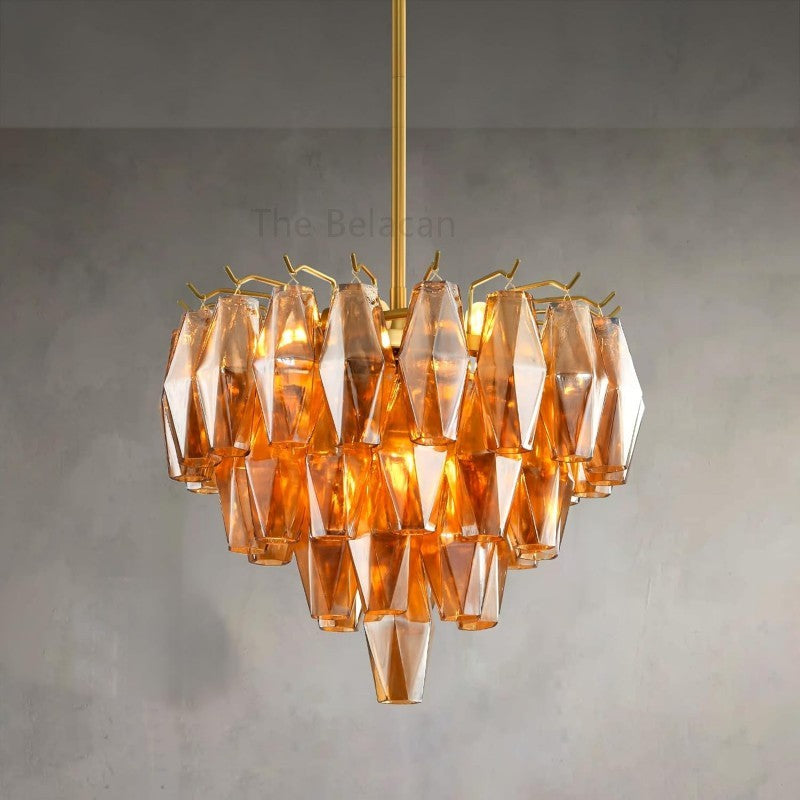 Modern Chara Round Chandelier 20" - thebelacan