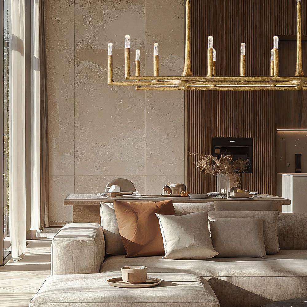 Thadeus Linear Chandelier 72” - thebelacan