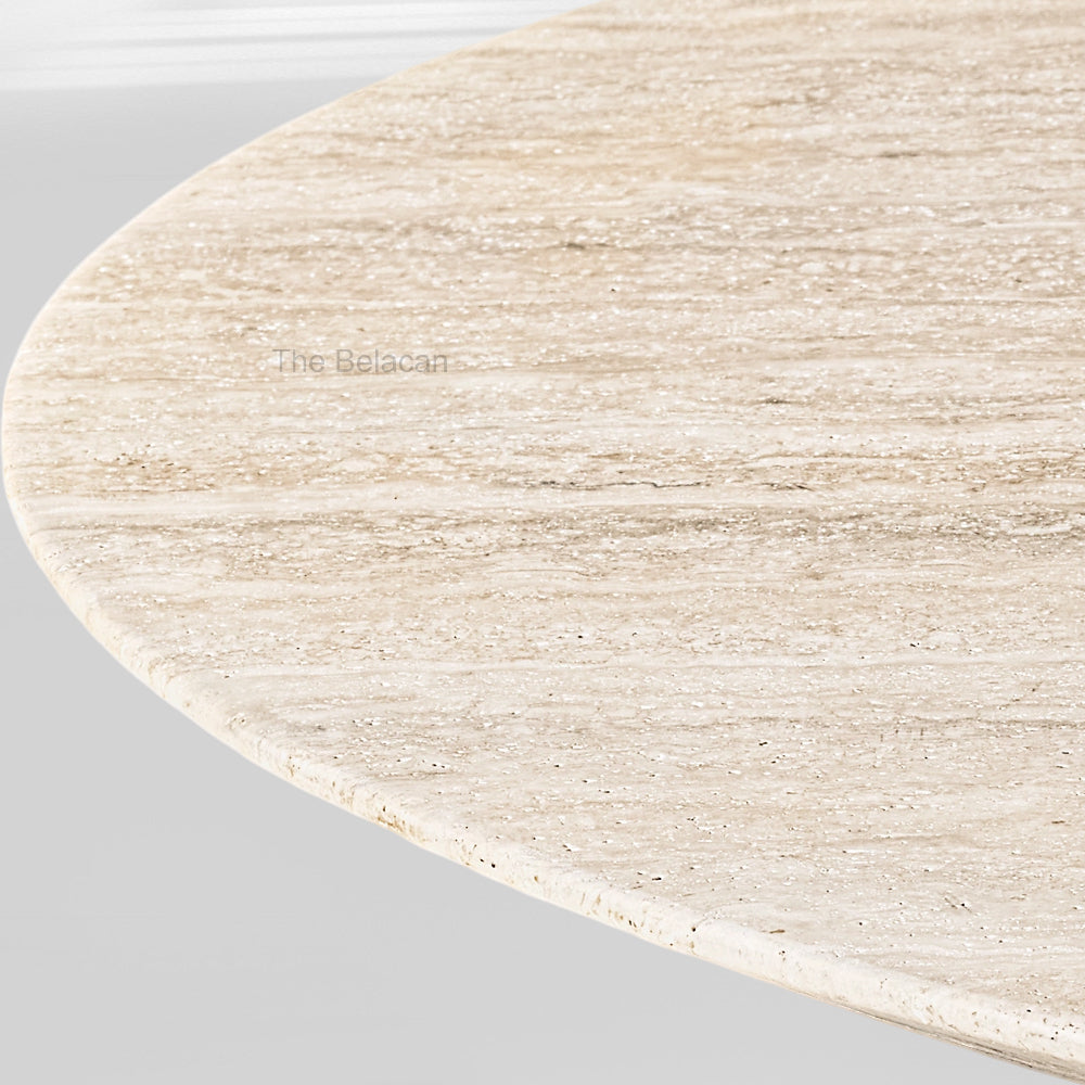Aero Stone Round Dining Table - thebelacan