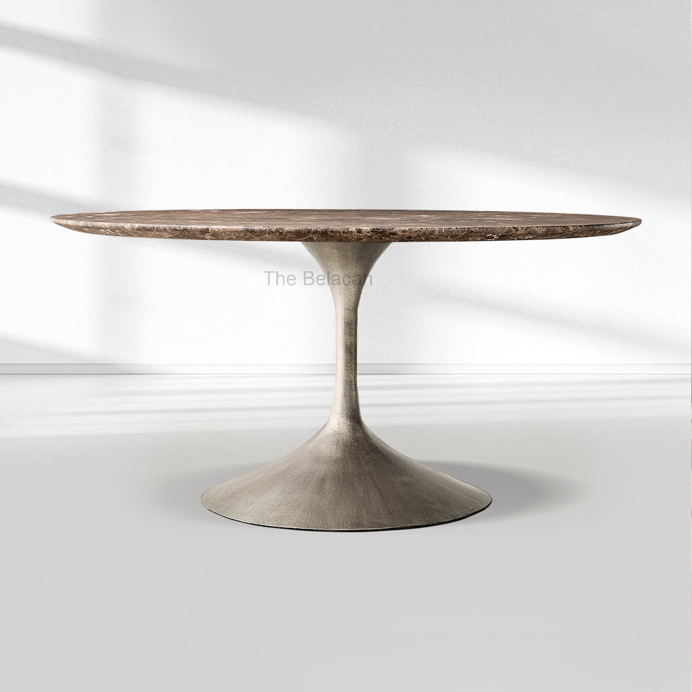 Aero Stone Round Dining Table - thebelacan