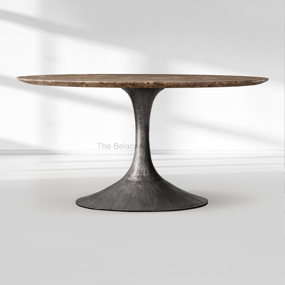 Aero Stone Round Dining Table - thebelacan
