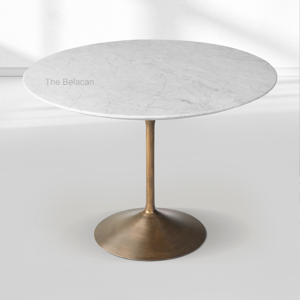 Aero Stone Round Dining Table - thebelacan