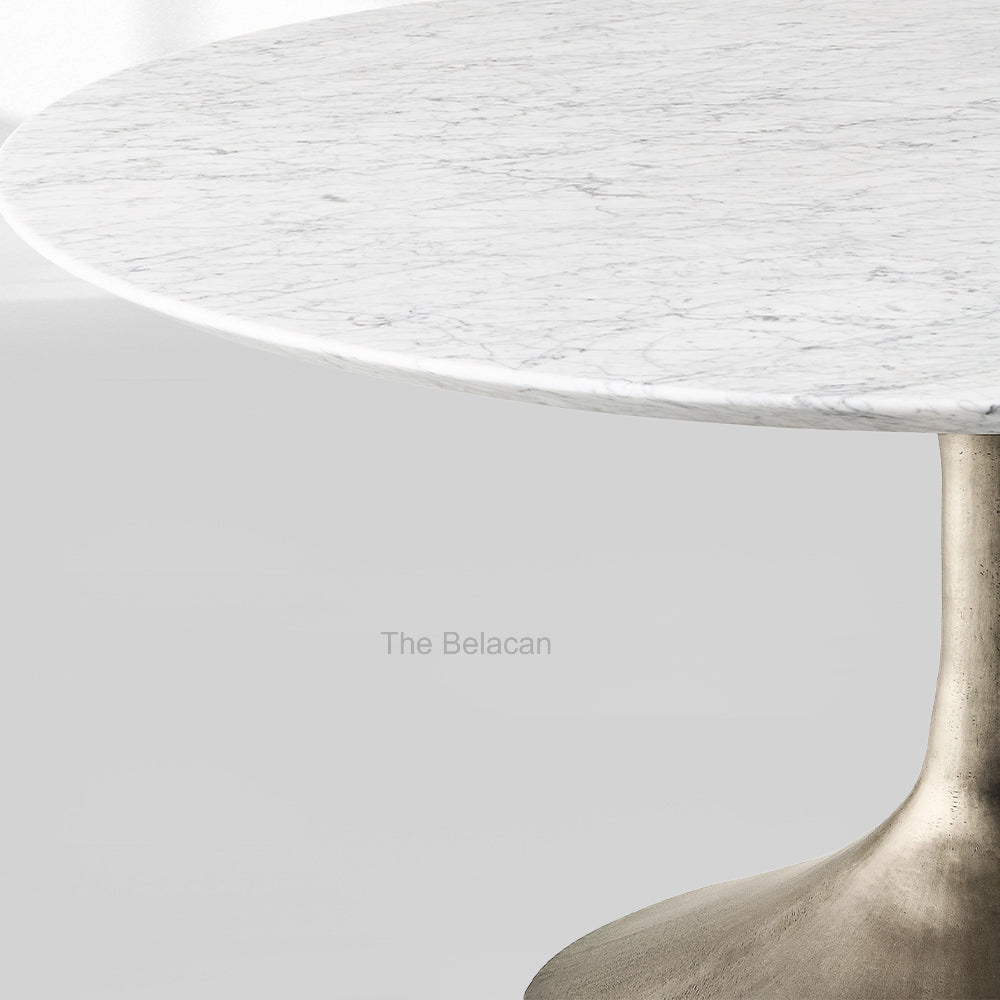 Aero Stone Round Dining Table - thebelacan