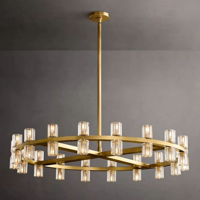 Aka Wine-glass Round Chandelier 36"48" - thebelacan