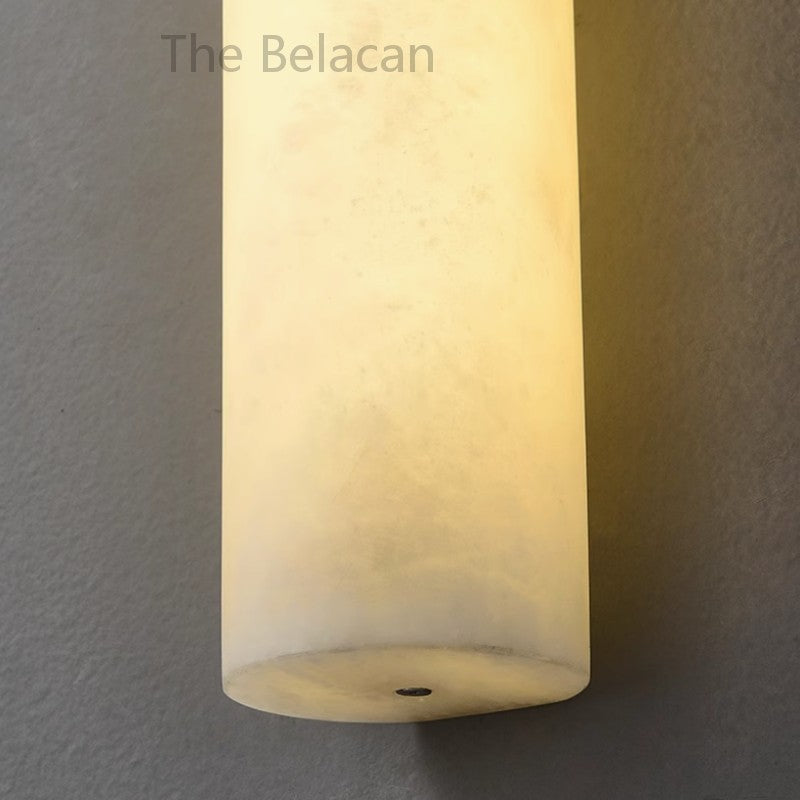 Alabaster Encounter Wall Sconce - thebelacan