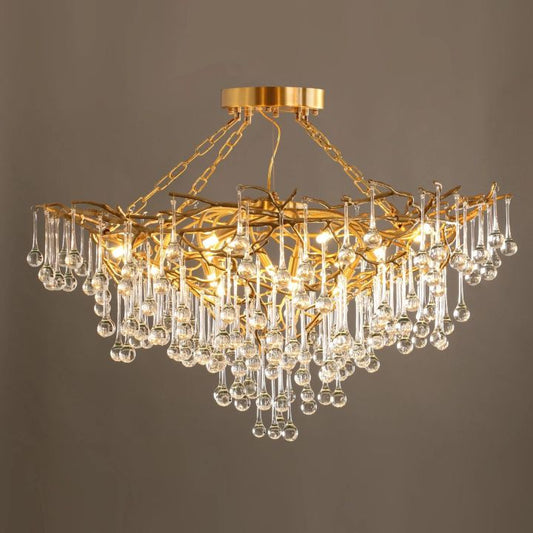 Anita Brass Chandelier - thebelacan
