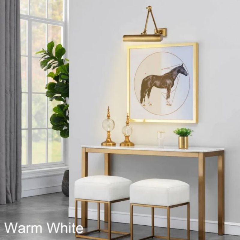 Art Xandra Double Plug-In Hardwired Picture Light - thebelacan